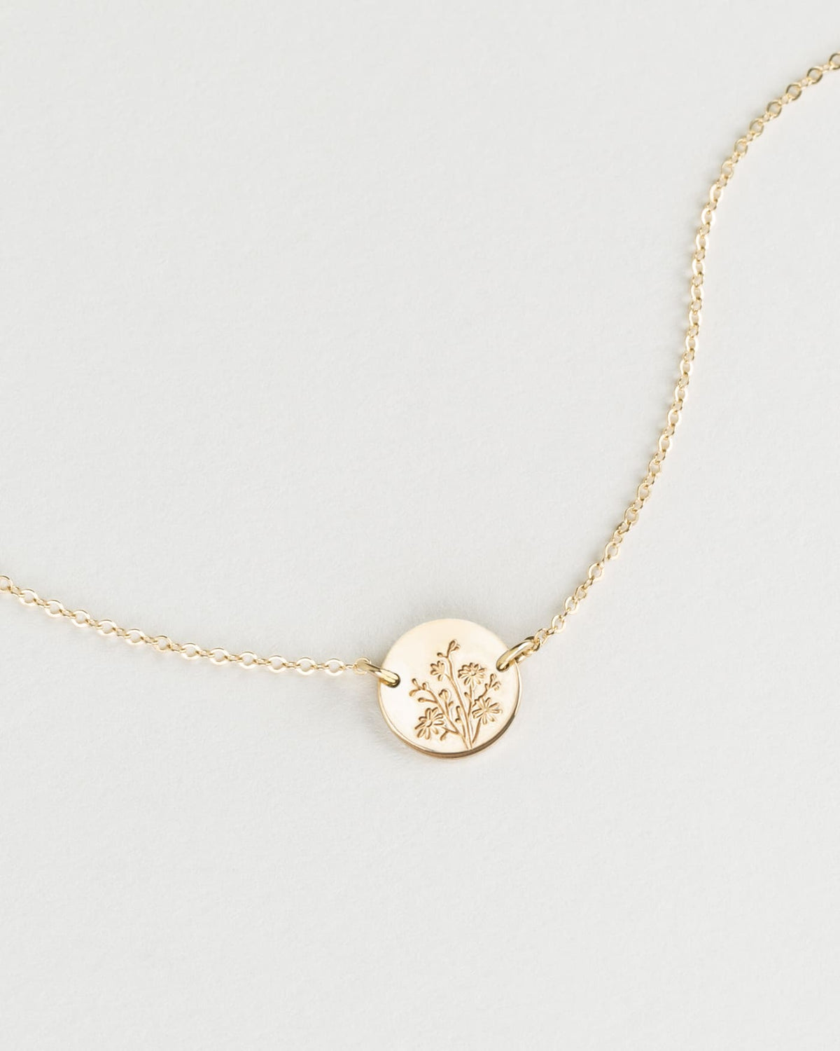Small Flora Link Necklace